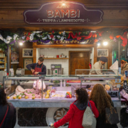 La bottega di Bambi al piano terra del Mercato Centrale di Firenze